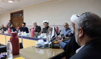 با حضور حجت الاسلام تقوی مسئول نهاد نمایندگی مقام معظم رهبری در دانشگاه فرهنگیان برگزار شد:جلسه شورای فرهنگی و اجتماعی استان خراسان رضوی